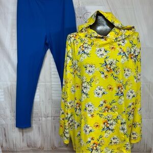 LuLaRoe 3XL Amber Hoodie with TC2 leggings